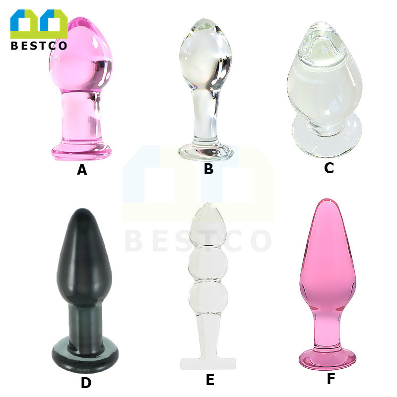 B-CQ7 erotic crystal glass sex toy